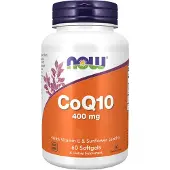 Now , CoQ10 Vitamiini E & Auringonkukkasitosterolin kanssa, 60 pehmeää kapselia