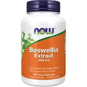 Now Boswelliaekstrakt plus gurkemejerodekstrakt, 250 mg - 120 veganske kapsler