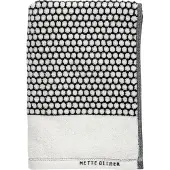 Mette Ditmer Grid pyyhe 50 x 100 cm Musta-off white