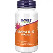 NOW,NOW Foods,NOW,NOW Foods Metyylikobalamiini, 1000 mcg - 100 purutablettia
