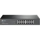 TP-LINK – Network switch, 16-port 10/100/1000Mbps, RJ45, black (TL-SG1016DE)