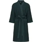 Rento Kylpytakki, musta/tummanvihreä, L/XL,