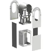 Schneider ELECTRIC EVLINK METALLISARJA PRO AC KOTELO 2 LAITETTA (EVA1RFKS2)