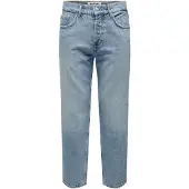 Only & Sons Onsedge Straight Lb 6986 Tai Dnm Noos - Blue - 38 x 32