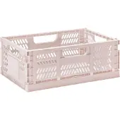 3 Sprouts - Modern Folding Crate Large Pink
