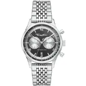 Thomas Sabo Rebel at heart Chronograph silver black WA0375-201-203-40 MM
