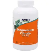 Now Magnesiumsitraatti, 200 mg - 250 tablettia