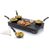 Domo DO8712W Musta Grill 1000W