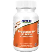 Now , Probioti-10, 100 miljardia, 60 kasvis kapselia