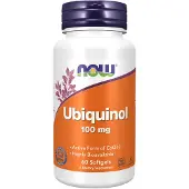 NOW,NOW Foods,NOW,NOW Foods Ubikinoli, 100 mg - 60 pehmeää kapselia