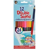 Hobby Mate Crayons 12 pcs. double = 24 colors