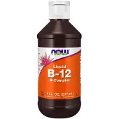 Now Vitamiini B-12 nestemäinen B-kompleksi - 237 ml