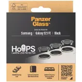 PanzerGlass Samsung Galaxy S23 FE Hoops kameran linssin suojus - Musta