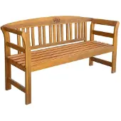 vidaXL Puutarhapenkki 157 cm akaasiapuu