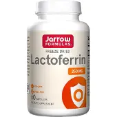 Jarrow Formulas , Laktoferrini, Jäädytetty, 250 mg, 60 kapselia
