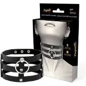 Coquette Hand Crafted Choker Vegan Leather Fetish