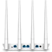 Tenda F6, Wi-Fi 4 (802.11n), Yksi kaista (2,4 GHz), Ethernet LAN, Valkoinen, Pöytäreititin