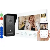 Eura Video Intercom Gamma+ valkoinen näyttö Wi-fi-yhteydellä