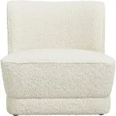 Jakobsdals Lounge Royal Boucle Nojatuoli - Nojatuolit Silmukkanukkakangas Luonnonvalkoinen - N812005-90