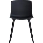 Andersen Tac Tuoli /lakattu Tammi - Tuolit Muovi Musta - 2-308002050901