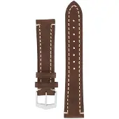 Hirsch Liberty kullanruskea artisaani nahkaranneke 1090 02 10 22mm