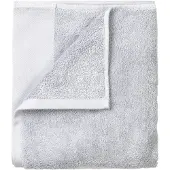 Blomus Set Of 4 Guest Hand Towels - 30 X 30 Cm - Riva - Micro Chip - White - 30X 30CM