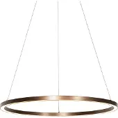 QAZQA Riippuvalaisin pronssi 80 cm sis. LED 3-vaihe himmennettävä - Girello