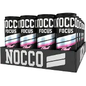 NOCCO Focus Raspberry Blast -energiajuoma 330ml 24-pack