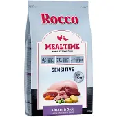 Rocco 12kg Mealtime Sensitive kana & ankka koiranruoka