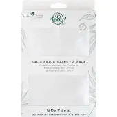 So Eco Satin Pillow Case Double Pack