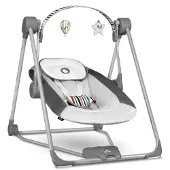 Lionelo Otto Cozy Hammock Hopeinen
