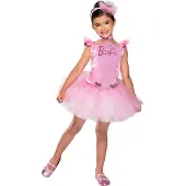 Rubies Barbie Ballerina Naamiaisasu + Panta, 3-4 vuotta