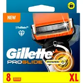 Gillette Fusion Proglide Power-varaosat 8 Yksiköt