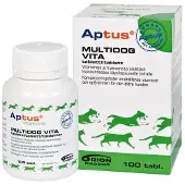 Aptus - Multidog Senior 100 kpl - Koirat - Koiran hoito ja ravintolisät - Ravintolisät ja koiran vitamiinit