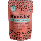 Monster Pet Food - Cat Pouches Adult Beef Red 85 g x 8 st - Kissat - Kissanruoka - Märkäruoka