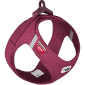 Curli Vest Clasp Air-Mesh valjaat, rubiini koko L: 49.1 - 55.4cm koira