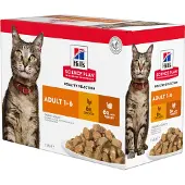 Hill's Pet Nutrition - Adult Chicken Turkey Pouch - Wet Cat Food 12 x 85 g - Pouch - Kissat - Kissanruoka - Märkäruoka