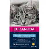 Eukanuba - Cat Adult Sterilised/Weight Control Black 10 kg - Kissat - Kissanruoka - Kuivaruoka