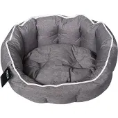 Dogman Buddy oval bädd Grå M