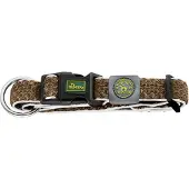 Hunter - Koiran panta Hilo Vario Basic Mesh Ruskea S-M 30-43cm - Koirat - Kaulapannat