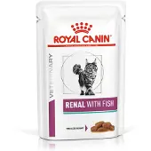 Royal Canin - Wet Cat Renal Fish 85 g x 12 kpl - annospussit - Kissat - Kissanruoka - Eläinlääkärin märkäruoka kissalle