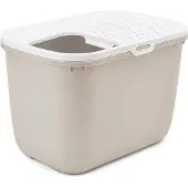 Savic - Hop In Litter Box - Cat toilet Beige 59x39x38cm - Kissat - Kissan hiekkalaatikot - Katolliset hiekkalaatikot