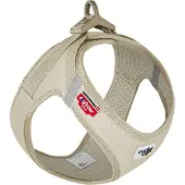 Curli Vest Clasp Cord valjaat, vaaleanruskea koko XS: 33.9-38.2 cm koira