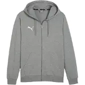 Puma Huppari Teamgoal Casuals Full Zip - Harmaa/valkoinen, koko Medium