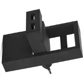 Usbepower ROCK dubbel USB-laddare - 2-i-1 fickladdare för optimal mobilitet