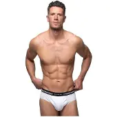 Abanderado Asa077h.001 Brief Valkoinen L Mies