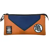 KARACTERMANIA Dragon Ball Triple Pocket Pencil Case Suit Oranssi Mies