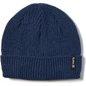 Hurley Max Cuff 2.0 Beanie Sininen Mies