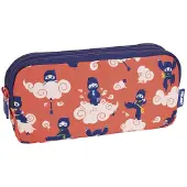 Milan 3 Zip Pencil Case Ninjutsu Special Series Punainen Mies