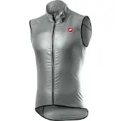 Castelli Aria -pyöräilyliivi Silver Gray miehet